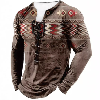 Sõltumatu jaama Amazoni piiriülene meeste õues kasutatav retrohõnguline kapuutsiga pikkade varrukatega T-särk sügisvärvides vabaaja topp