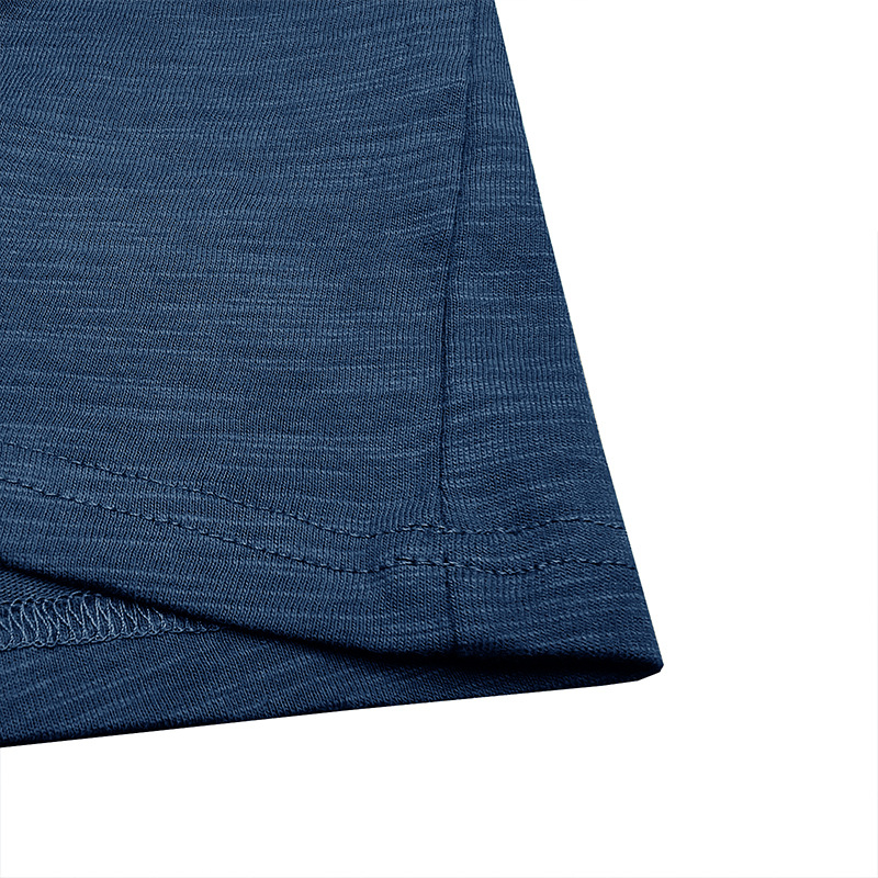 Vară transfrontalieră bărbați în aer liber top comerț exterior bărbați cu mânecă scurtă tricou bărbați europeni și americani Henry Bamboo tricou cu mânecă lungă