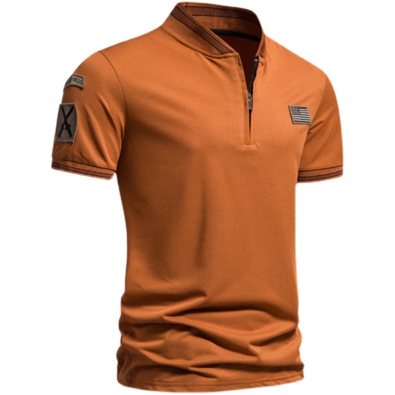 Tricou polo pentru bărbați de vară pentru comerț exterior, cu imprimeu militar, câmp de luptă 1815-PL908-F35