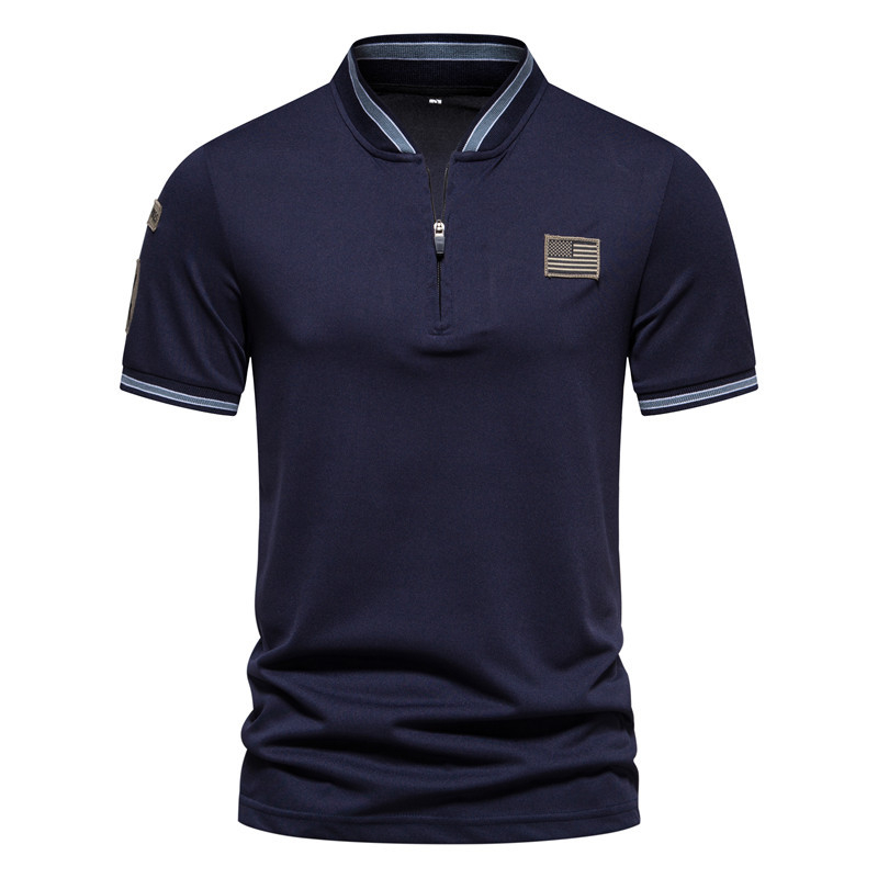 Tricou polo pentru bărbați de vară pentru comerț exterior, cu imprimeu militar, câmp de luptă 1815-PL908-F35