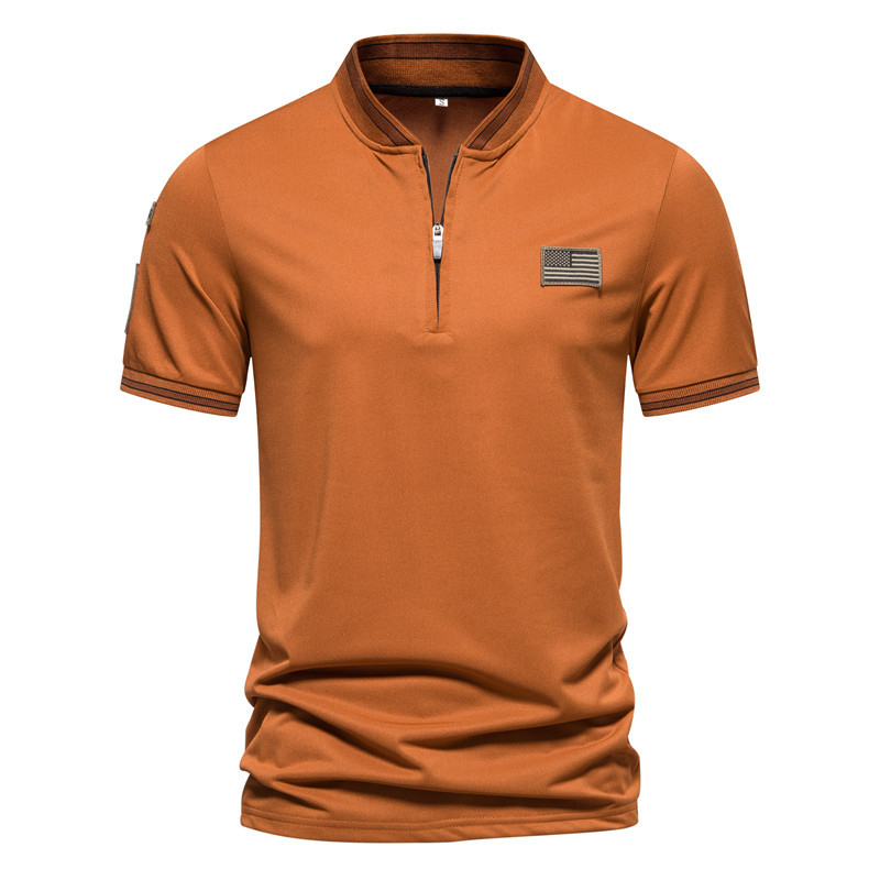 Tricou polo pentru bărbați de vară pentru comerț exterior, cu imprimeu militar, câmp de luptă 1815-PL908-F35