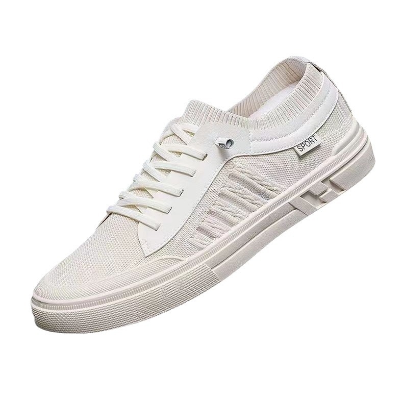 Pantofi sport pentru bărbați, cu talpă moale, respirabili, cu talpă joasă, pentru primăvară și vară, leneși, fără slip-on