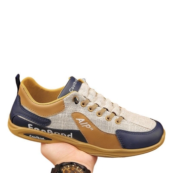 Ανδρικά Παπούτσια 2024 Νέα Χειμερινά Υφασμάτινα Παπούτσια Εργασίας Νεανικά Αναψυχής Αθλητικά Σλιπ-ον Μαλακό Κάτω μέρος Οδήγηση Μοντέρνα Παπούτσια