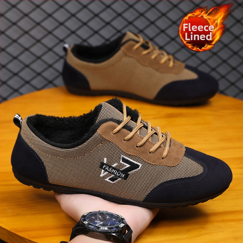 Ljetne muške Doug cipele, prozračne platnene cipele s niskim izrezom, korejski stil, moderne svestrane ležerne cipele, stare pekinške platnene cipele za muškarce