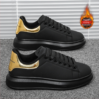 Λευκά παπούτσια McQueen για άνδρες και γυναίκες 2024, νέα παπούτσια για την άνοιξη και το φθινόπωρο, με χοντρή σόλα, αυξημένη, ελαφριά, αναπνεύσιμα αθλητικά, casual, για όλες τις ηλικίες.