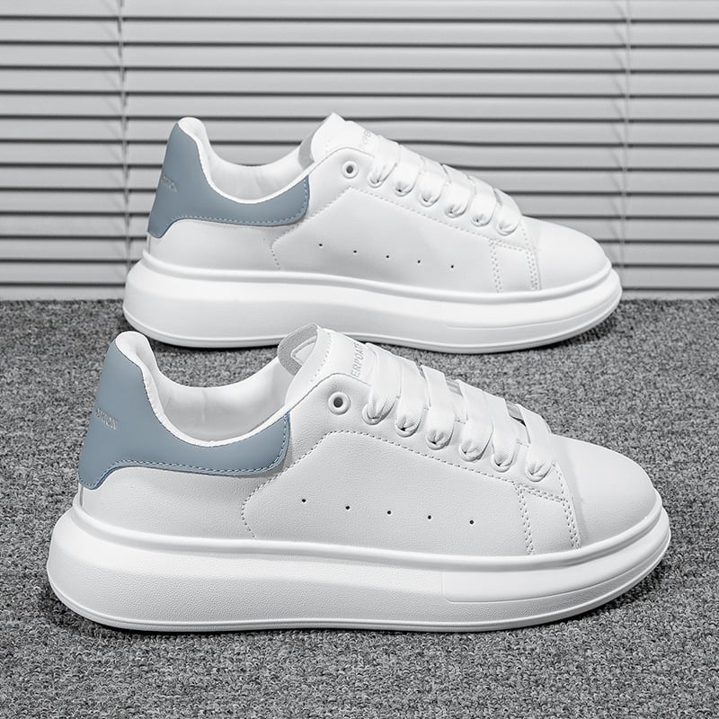 McQueen bijele cipele muške i ženske cipele 2024. nove proljetne i jesenske debeli potplat, povećane, lagane, prozračne, sportske i ležerne tenisice za sve vrste sportova