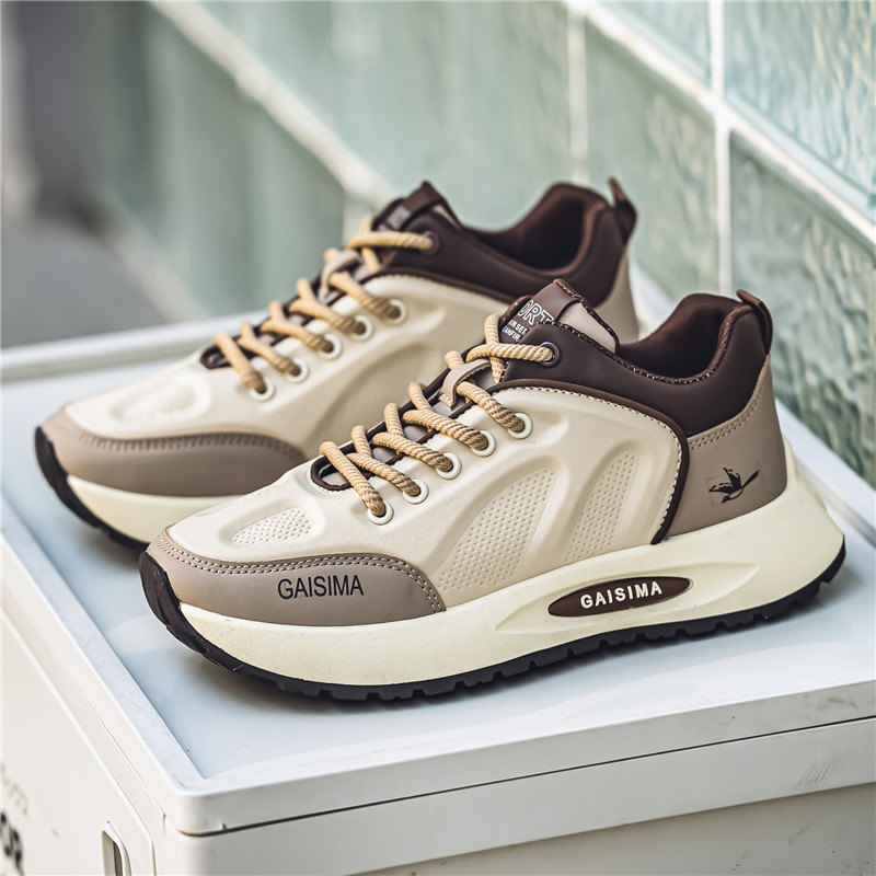 Meeste kingad piiriülesed pluss-suuruses vabaajajalatsid mood teismelised paksu tallaga tossud tudengid trendikad Torre kingad juuste põlvkond