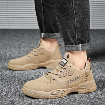 Άνοιξη 2023 Νέα Casual Ανδρικά Παπούτσια Αθλητικά Παπούτσια Εργασίας Ανδρικά Κοντά Μπότες Παπούτσια Προστασίας από την Εργασία για Υπαίθριες Δραστηριότητες Ανδρικά Μπότες Martin