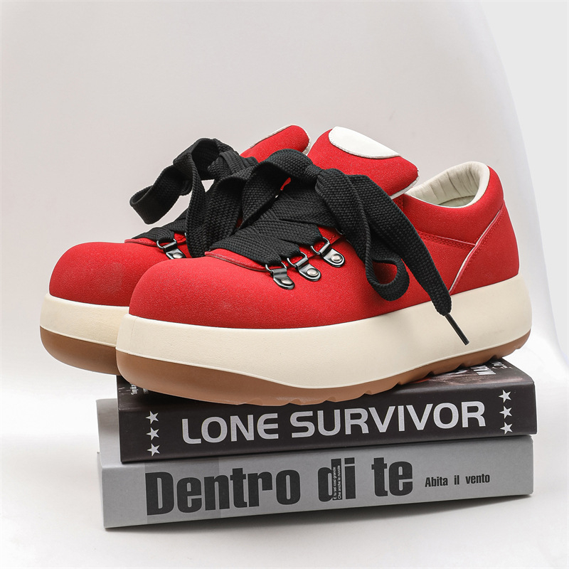 Pantofi sport pentru bărbați 20205 Primăvara și vara noi cu talpă groasă Casual Skateboard Pantofi bărbați urâți drăguți Q Edition Big Shoes Student Sports