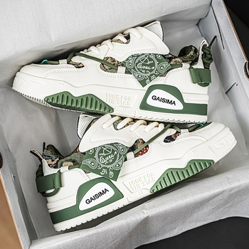 Pantofi sport pentru bărbați Putian, de primăvară și toamnă, cu talpă groasă, originali, all-match, casual, pentru tineret, Xu Heng, 5 sezoane