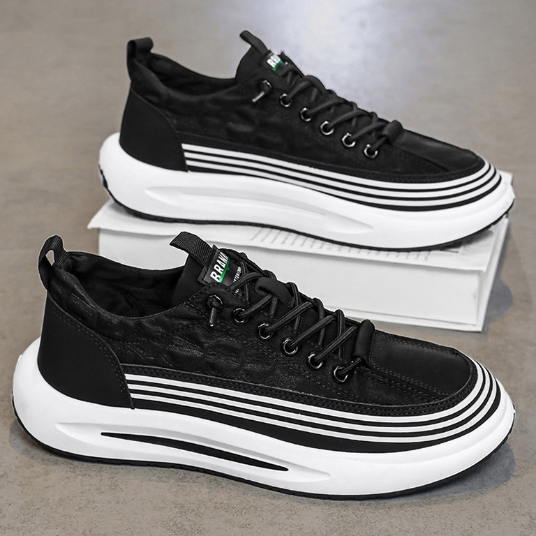 Pantofi sport respirabili acoperiți cu pânză de mătase glacială, vara anului 2024, pantofi sport confortabili pentru adolescenți, pantofi sport all-match pentru bărbați