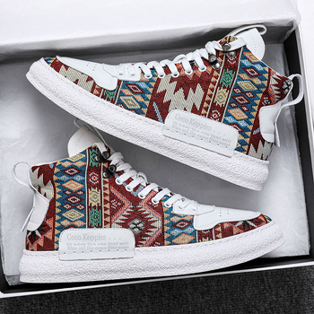 Audekla vīriešu apavi vasarai, elpojoši, augstpapēžu, universāli ikdienas apavi, nišas dizains, jauniešu sporta mīkstās zoles auduma apavi