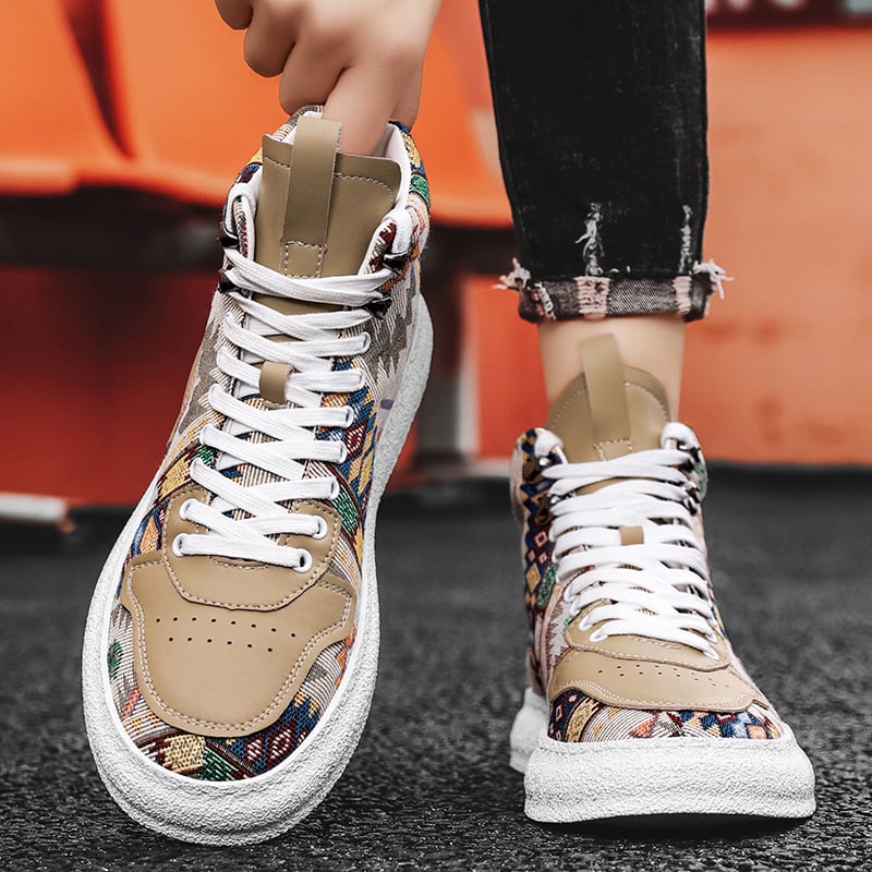 Pantofi de vară pentru bărbați, pantofi sport cu talpă moale, respirabili, cu talpă înaltă, casual, all-match