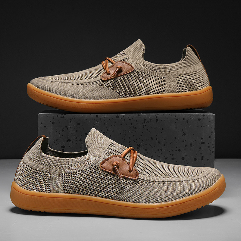 Pantofi de drumeție transfrontalieri cu cap lat, super plus mărimea 50, pantofi casual cu palmă largă, pantofi sport respirabili cu plasă, desculț, pantofi cu picior lat