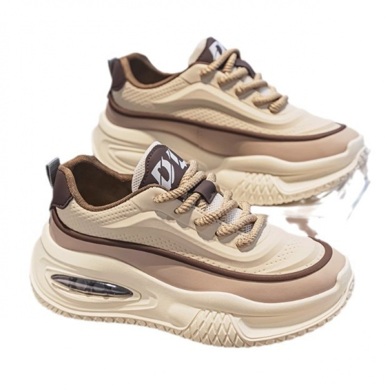 Ανδρικά Παπούτσια Plus Size Νέα Χειμερινά Χοντρά Σόλα Αυξημένη Casual Μεγάλο Κεφαλάρι Ευρύ Πέλμα Τρέξιμο Αθλητικά Παπούτσια Torre Tide Xu Heng Σεζόν 6