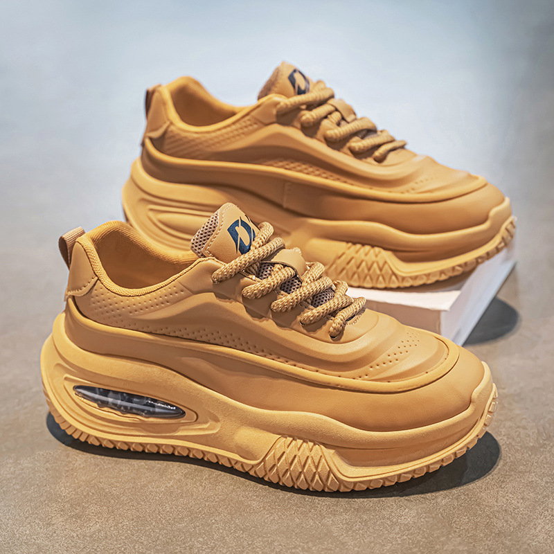 Ανδρικά Παπούτσια Plus Size Νέα Χειμερινά Χοντρά Σόλα Αυξημένη Casual Μεγάλο Κεφαλάρι Ευρύ Πέλμα Τρέξιμο Αθλητικά Παπούτσια Torre Tide Xu Heng Σεζόν 6