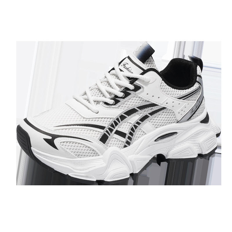 Ανδρικά παπούτσια διασημοτήτων στο Διαδίκτυο, καλοκαίρι 2024, νέα εκρήξεις, αναπνεύσιμα, casual, παχύ κάτω μέρος, μαξιλάρι αέρα, απορρόφηση κραδασμών, Torre Sports, μοντέρνα παπούτσια