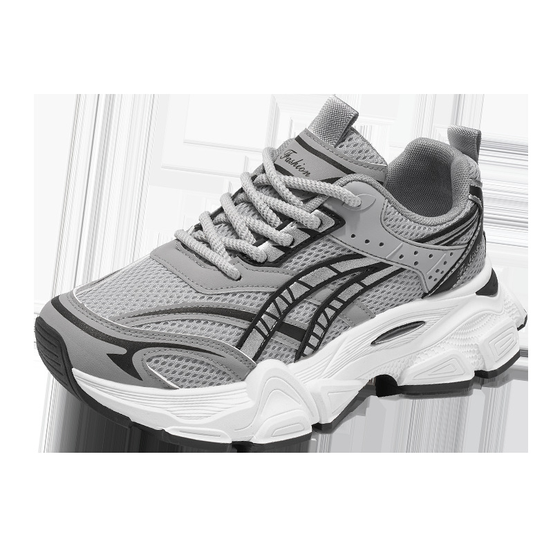 Ανδρικά παπούτσια διασημοτήτων στο Διαδίκτυο, καλοκαίρι 2024, νέα εκρήξεις, αναπνεύσιμα, casual, παχύ κάτω μέρος, μαξιλάρι αέρα, απορρόφηση κραδασμών, Torre Sports, μοντέρνα παπούτσια