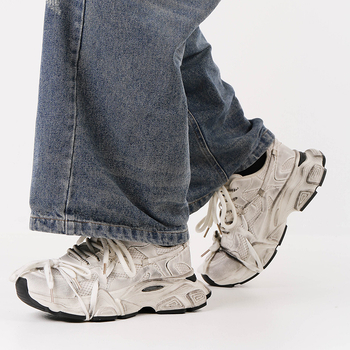 Vyriški batai storu padu Torre Shoes 2024 Laisvalaikio batai sportbačiai Vyriški bėgimo bateliai aukšti 3XL Old Show