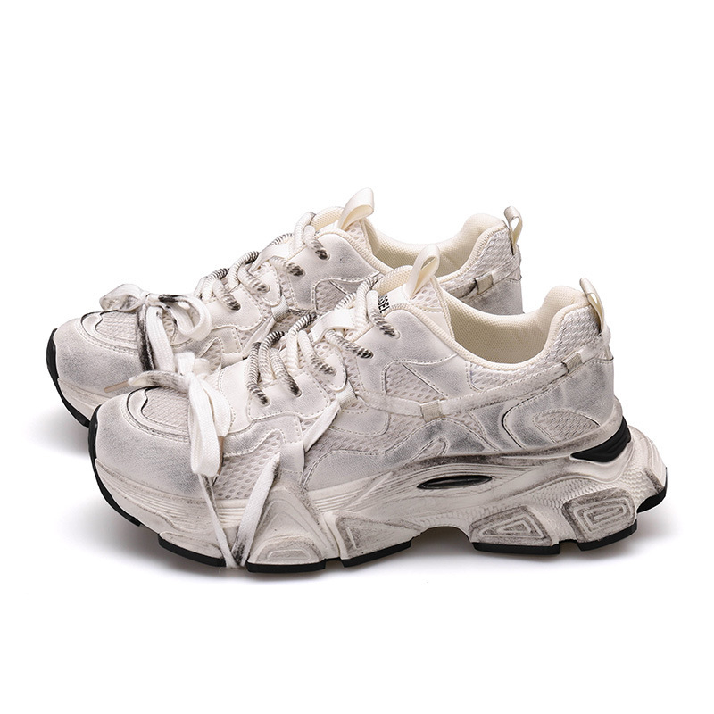 Vyriški batai storu padu Torre Shoes 2024 Laisvalaikio batai sportbačiai Vyriški bėgimo bateliai aukšti 3XL Old Show