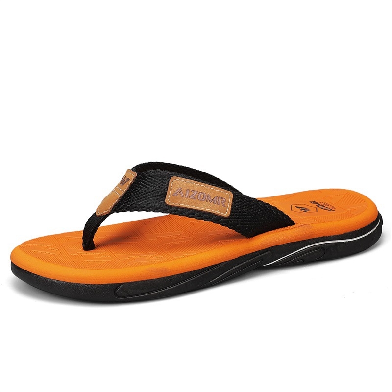 Pánske sandále Cool Road Straight Flip-Flops 2025, nové letné, mäkká podrážka, protišmyková plážová obuv, ležérne a pohodlné pánske papuče