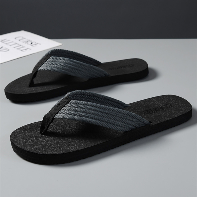 Férfi papucsok Csúszásgátló nyári papucsok Strandpapucsok Kopásálló Divatos Jellegzetes Puha talpú Férfi szabadtéri Hétköznapi Csatos lábfej Trendi