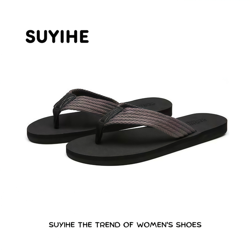 Férfi papucsok Csúszásgátló nyári papucsok Strandpapucsok Kopásálló Divatos Jellegzetes Puha talpú Férfi szabadtéri Hétköznapi Csatos lábfej Trendi