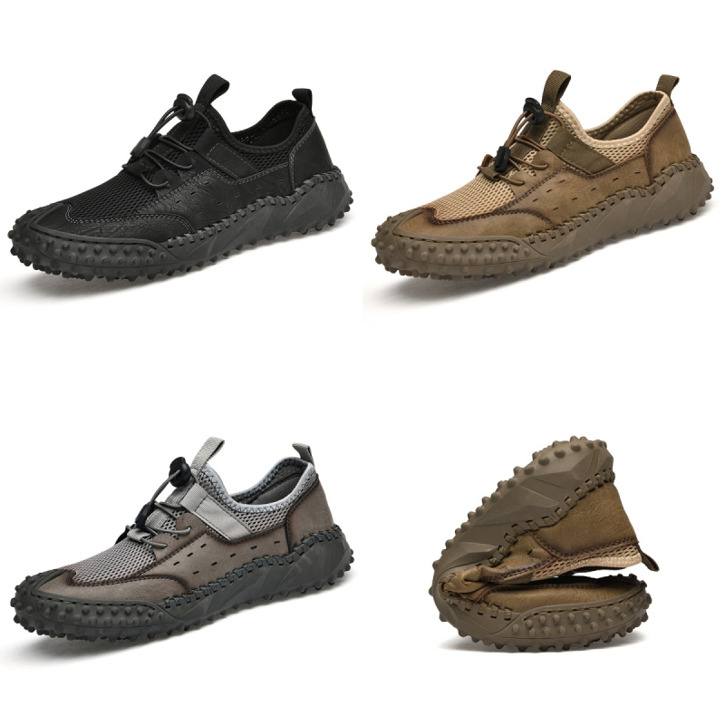 Pantofi de vară noi din plasă, mărimi mari, transfrontaliere, 38-48, pantofi bărbătești, cumpărați direct din fabrică, pantofi lucrați manual de AliExpress