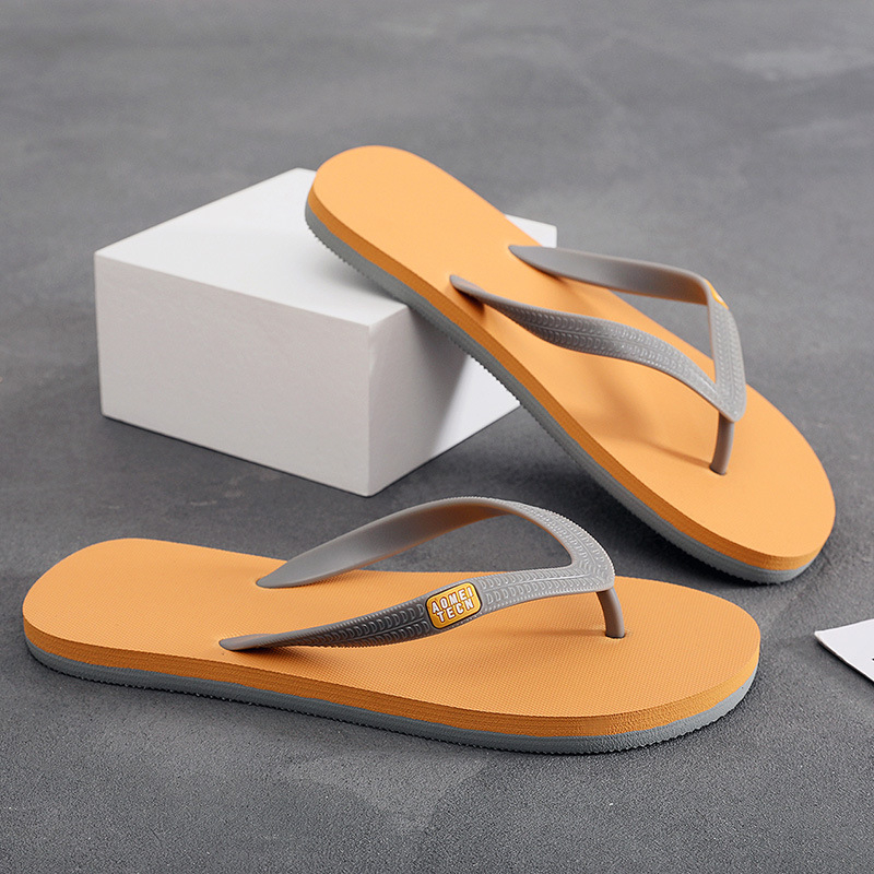 [Guma] Pánske letné žabky, protišmykové dezodoračné papuče, odolné proti oderu, plážové topánky s mäkkou podrážkou, papuče na nohy