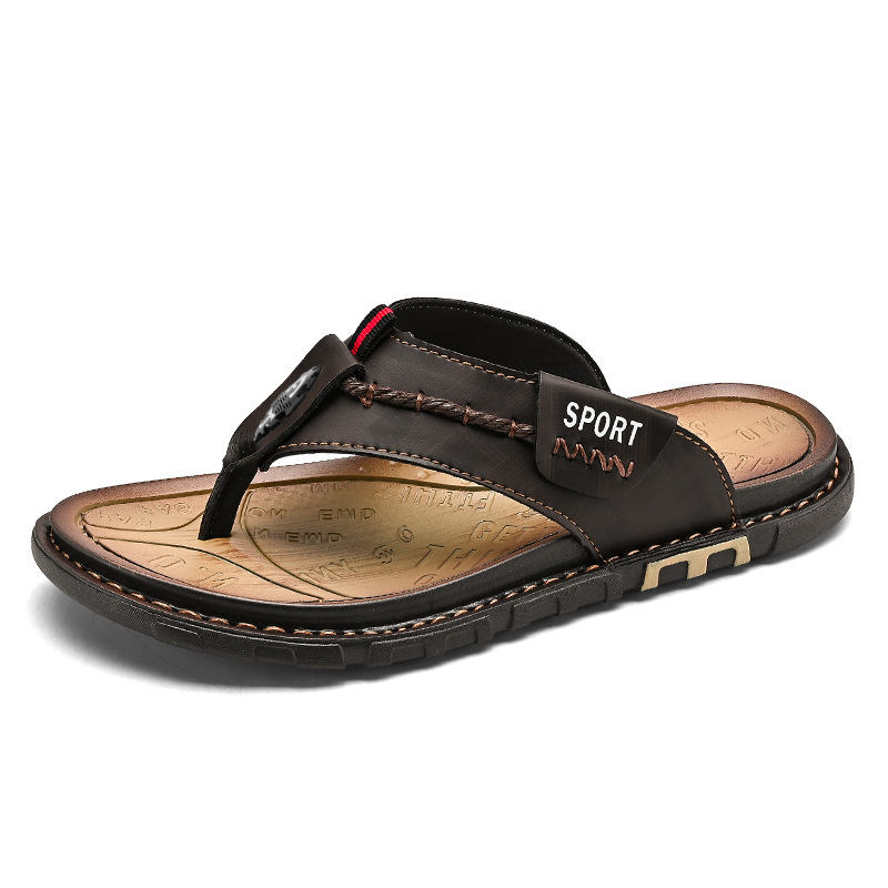 Letné žabky 2024, módne, univerzálne, pre väčšie veľkosti, outdoorové, plážové, priedušné, rýchloschnúce, ležérne, pánske, protišmykové