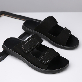 Νέες ανδρικές παντόφλες 2024, απλές, μοντέρνες και ευέλικτες, μεγάλο μέγεθος 48 για νέους άνδρες, διασυνοριακό ηλεκτρονικό εμπόριο
