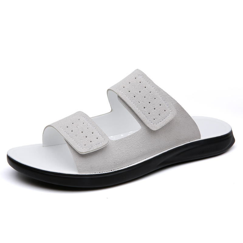 2024-es új férfi papucsok, egyszerű, divatos és sokoldalú, fiatal férfiaknak, nagy méret 48, határokon átnyúló e-kereskedelem