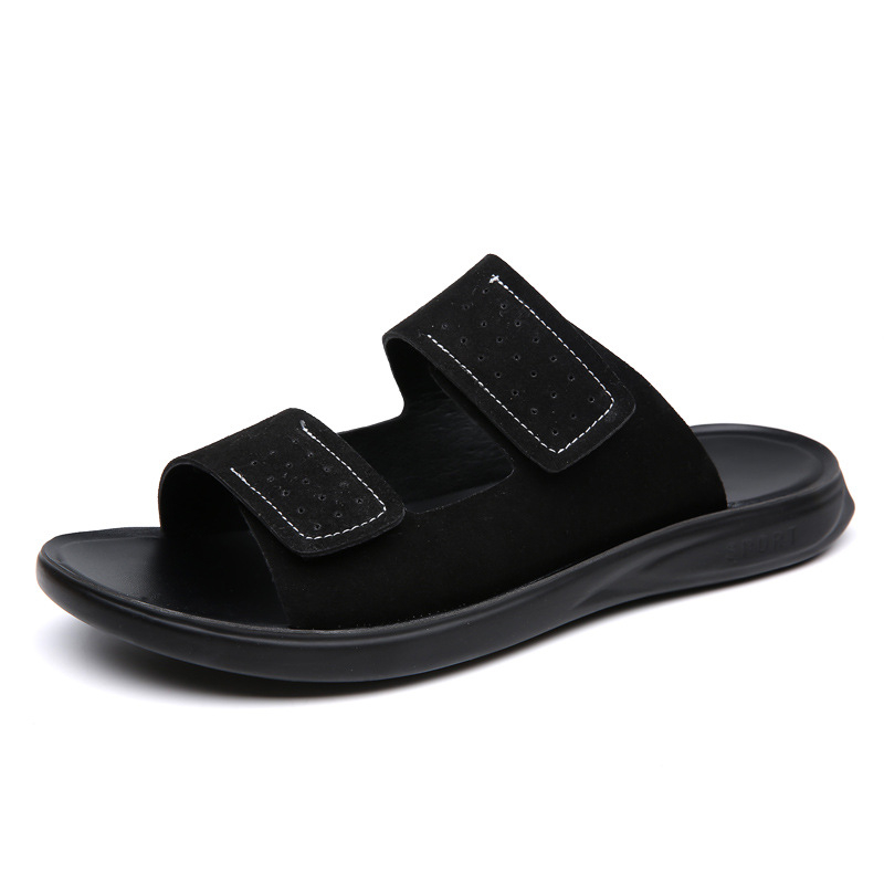 2024-es új férfi papucsok, egyszerű, divatos és sokoldalú, fiatal férfiaknak, nagy méret 48, határokon átnyúló e-kereskedelem
