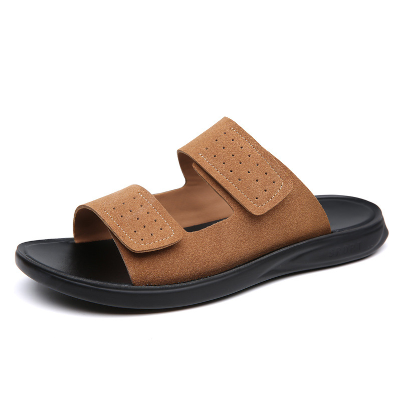 2024-es új férfi papucsok, egyszerű, divatos és sokoldalú, fiatal férfiaknak, nagy méret 48, határokon átnyúló e-kereskedelem