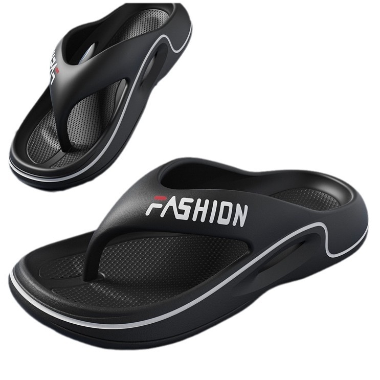 Sandale Eva pentru bărbați, sandale de plajă cu talpă groasă, rezistente la uzură, papuci de plajă antiderapanți și cu talpă moale, antiderapanți și rezistenți la uzură