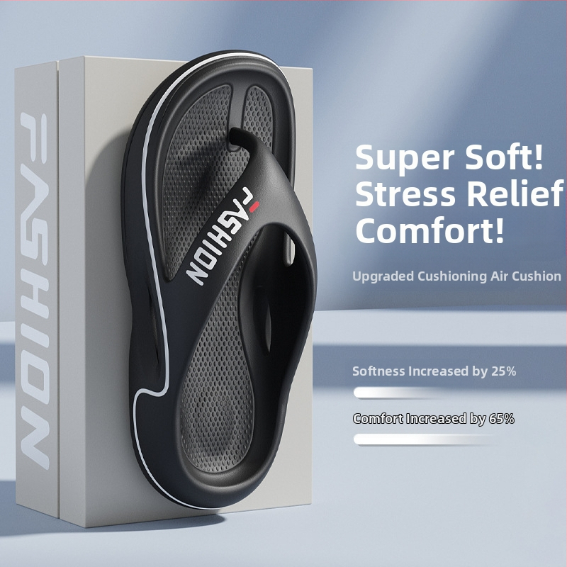 Pánske žabky Eva, hrubá podrážka, odolné voči opotrebovaniu, plážové sandále, protišmykové, pánske papuče s mäkkou podrážkou, protisklzové a odolné voči opotrebovaniu