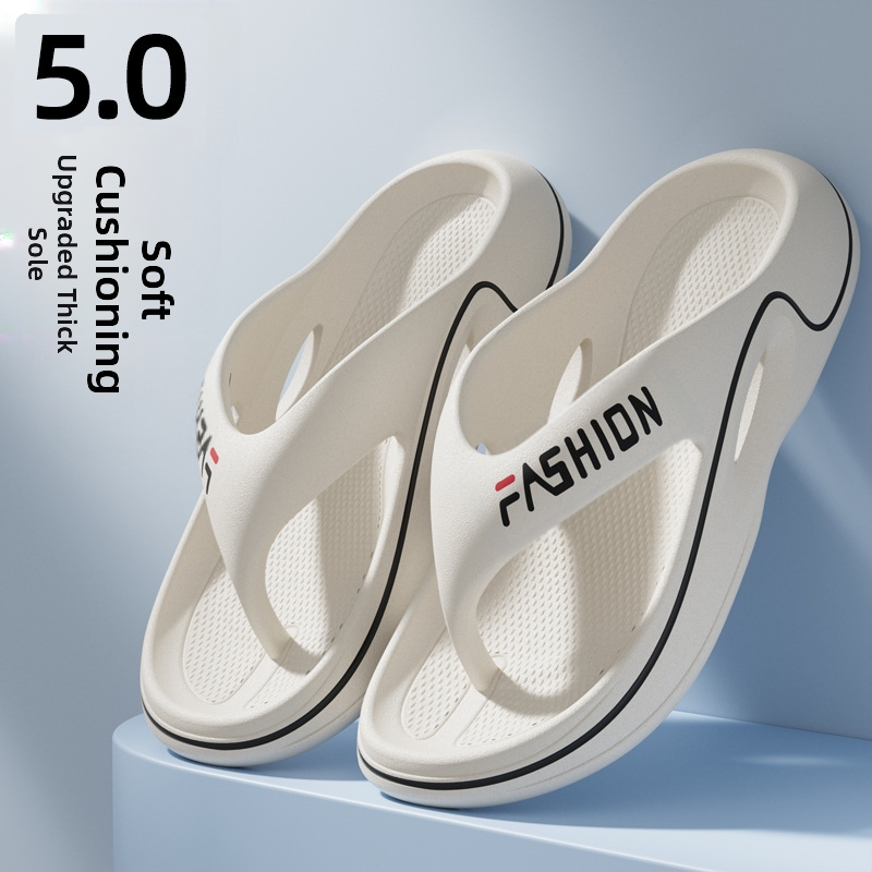 Sandale Eva pentru bărbați, sandale de plajă cu talpă groasă, rezistente la uzură, papuci de plajă antiderapanți și cu talpă moale, antiderapanți și rezistenți la uzură