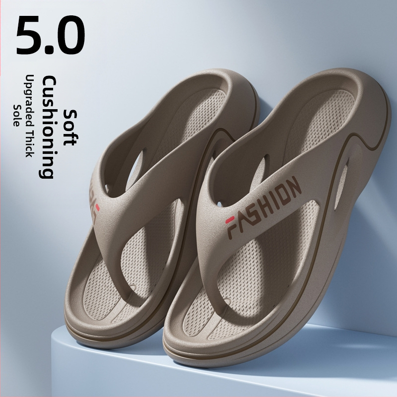 Sandale Eva pentru bărbați, sandale de plajă cu talpă groasă, rezistente la uzură, papuci de plajă antiderapanți și cu talpă moale, antiderapanți și rezistenți la uzură