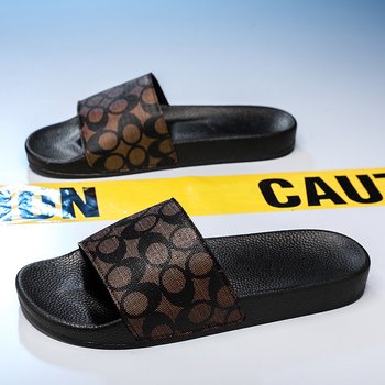 Jinjiang Factory 2025 Papuci de vară și toamnă europeni și americani pentru cupluri, sandale pentru exterior, pentru bărbați și femei, acasă, stil K