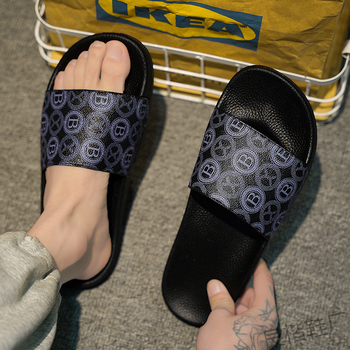 Jinjiang Factory 2025 Papuci de vară și toamnă europeni și americani pentru cupluri, sandale pentru exterior, pentru bărbați și femei, acasă, stil K