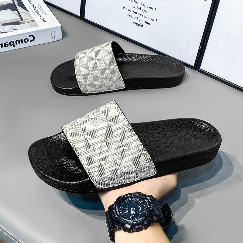 Jinjiang Factory 2025 Papuci de vară și toamnă europeni și americani pentru cupluri, sandale pentru exterior, pentru bărbați și femei, acasă, stil K