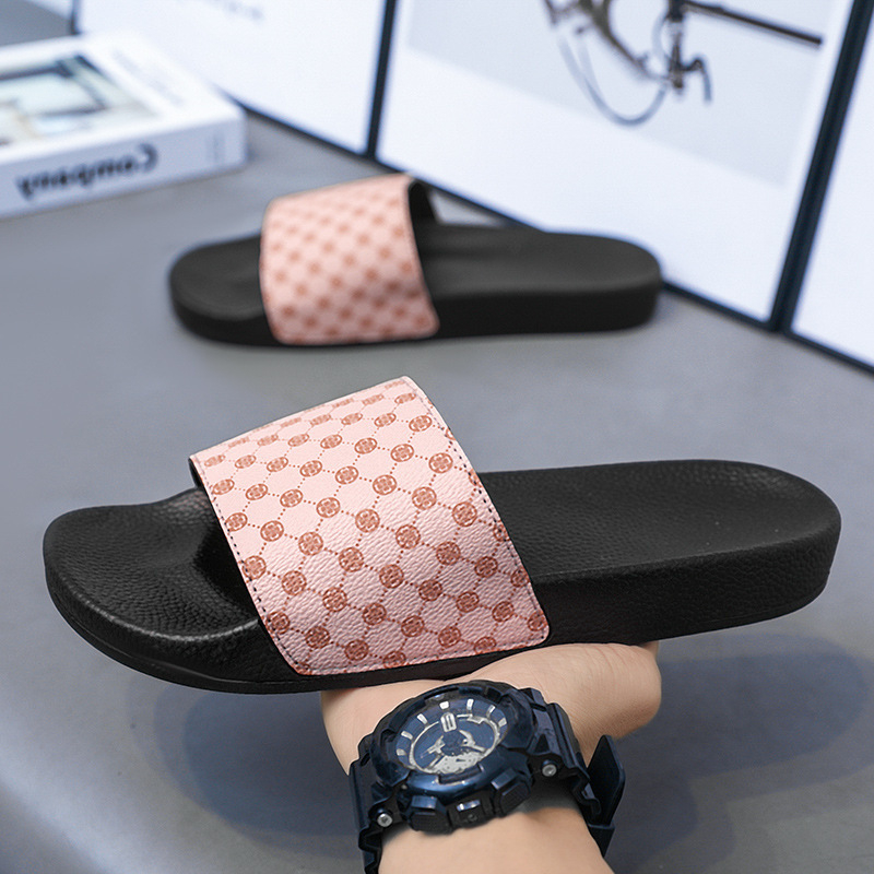 Jinjiang Factory 2025 Papuci de vară și toamnă europeni și americani pentru cupluri, sandale pentru exterior, pentru bărbați și femei, acasă, stil K