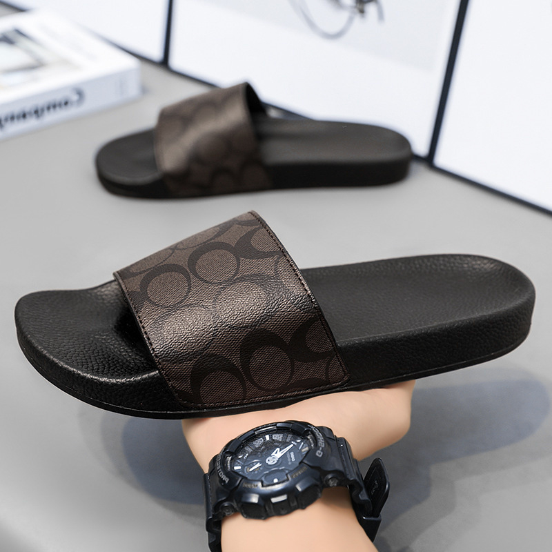 Jinjiang Factory 2025 Papuci de vară și toamnă europeni și americani pentru cupluri, sandale pentru exterior, pentru bărbați și femei, acasă, stil K
