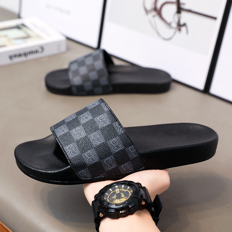 Jinjiang Factory 2025 Papuci de vară și toamnă europeni și americani pentru cupluri, sandale pentru exterior, pentru bărbați și femei, acasă, stil K