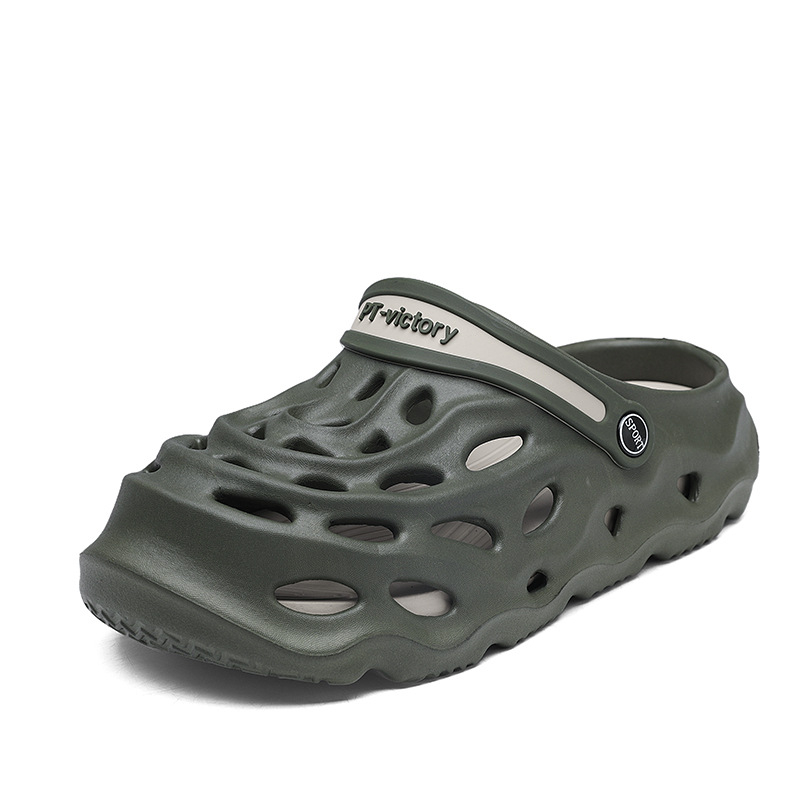 Suvised uued õõnsad hingavad auguga kingad meeste pealisrõivaste kingad sitta tundega vabaaja mood Baotou rannasandaalid