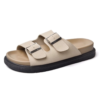 Letné nové topánky Birkenstock 2024, ležérne papuče, dámske letné outfity, topánky Birkenstock s prackou na opasok, polovičné papuče