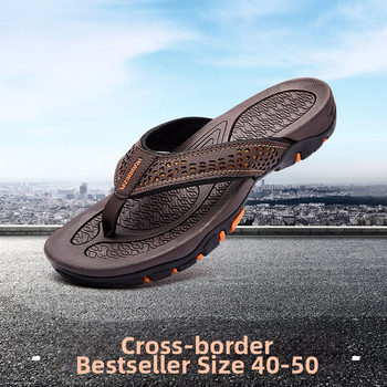 Fujian gamintojų šlepetės, vyriškos didelės vyriškos šlepetės, didmeninė prekyba vasarai, nauji, plius dydžio madingi lauko drabužiai užsienyje