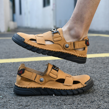 2024 tavaszi és nyári férfi plus size szandálok férfi divatos strandcipők hétköznapi szandálok férfi cipők varrócipők