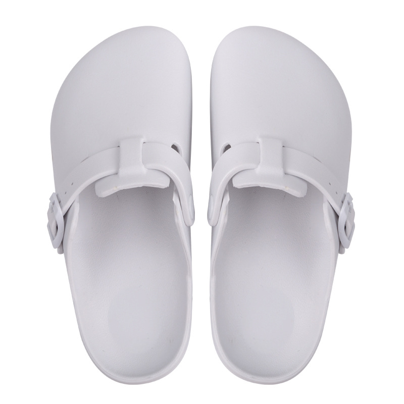 Papuci Baotou en-gros din fabrică, pantofi de laborator pentru femei, pantofi de doctor, pantofi de asistentă medicală, papuci de cuplu transfrontalieri, ușoare, pentru casă, în stoc