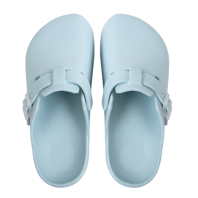 Papuci Baotou en-gros din fabrică, pantofi de laborator pentru femei, pantofi de doctor, pantofi de asistentă medicală, papuci de cuplu transfrontalieri, ușoare, pentru casă, în stoc